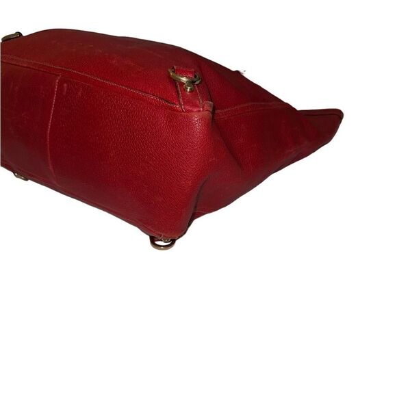 Gucci dark red d-ring large Abbey tote bag - Picture 12 of 16